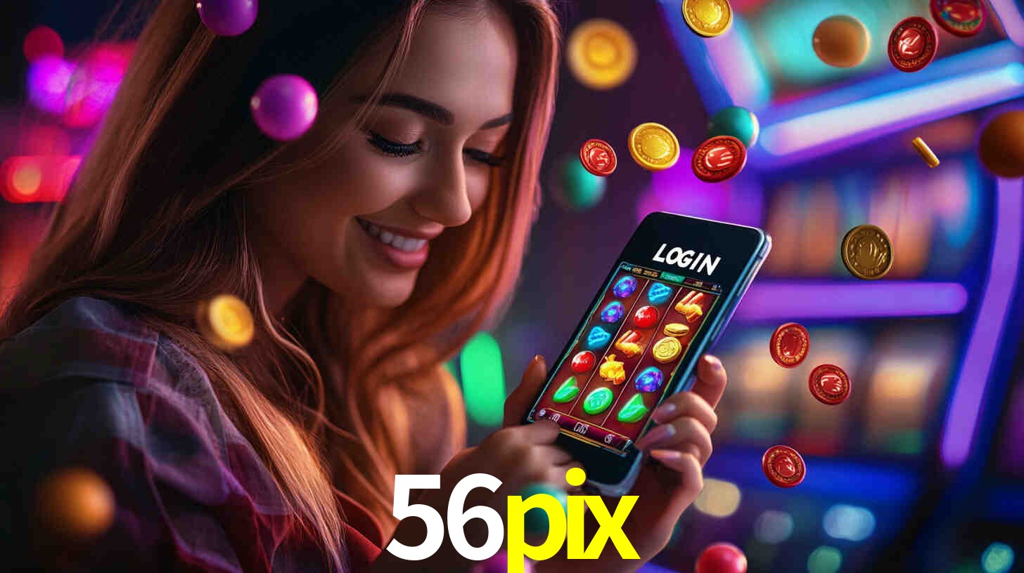 56pix: Jogos de Caça-Níqueis-Altas Recompensas, Roleta-Velocidade, Blackjack-Desafios Máximos